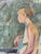 1970s European Artist, Two Models, 1971, Oil on Canvas For Sale - Image 5 of 15