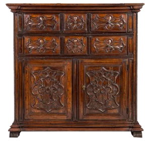 Early 18th Century Italian Walnut Cabinet