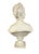 White marble sculpture, bust of Diana after Jean-Antoine Houdon (1741-1828) For Sale - Image 4 of 5