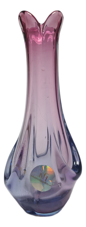 Italian Vase in Murano Glass from Mandruzzato, 1950s