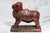 Late 20th Century Hand Carved Asian Folk Art Wood Animal Sculpture Statue Distressed Painted Patina Home Decor For Sale - Image 5 of 11
