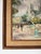 1960s 1960’s Vintage Waite Impressionist European Cityscape Oil on Canvas Painting, Framed For Sale - Image 5 of 12