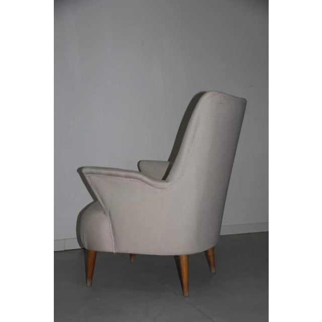 Vintage Italian Armchair, 1950s For Sale - Image 3 of 7