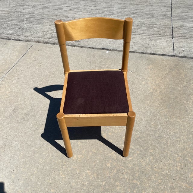 This wonderful chair is very similar to Vico Magistretti Italian Mid-Century 'Carimate' Wooden Chair but obtains original...