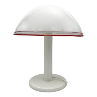 Single Murano Table Lamp from Leucos, 1970s For Sale