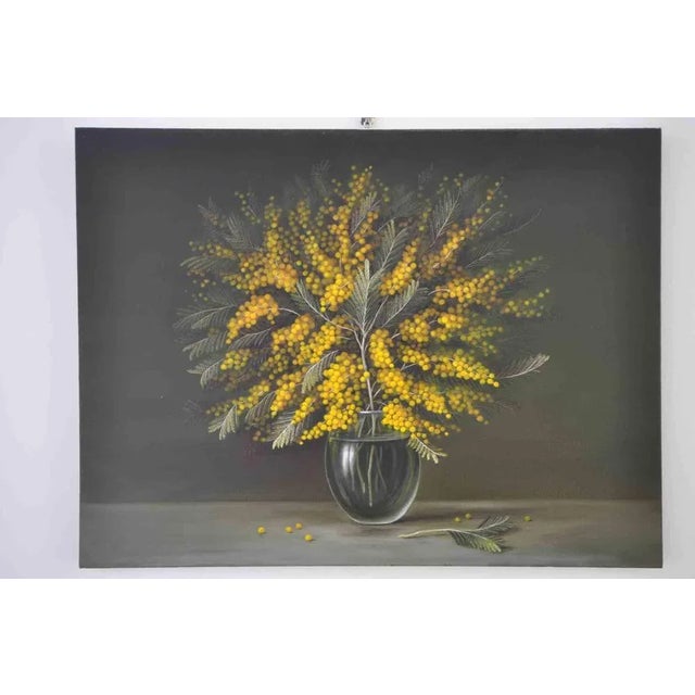 Mimosa 4 is an original artwork realized by the Italian artist Adriano Bernetti da Vila in 2018. Hand-signed oil on canvas...