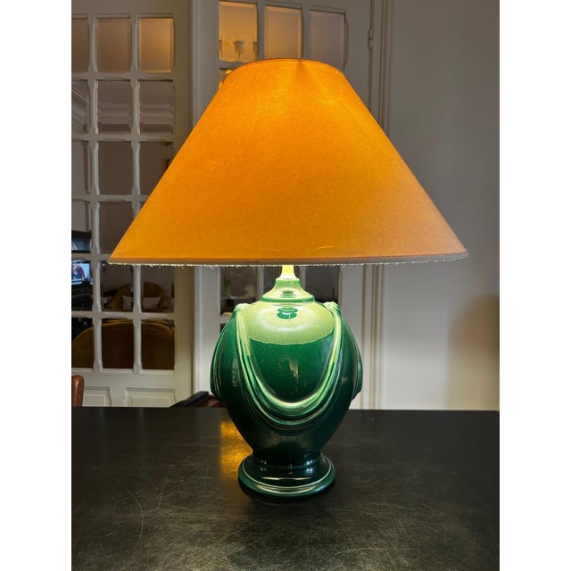 Neo-Classical Ceramic Lamp, 1970s For Sale - Image 11 of 11