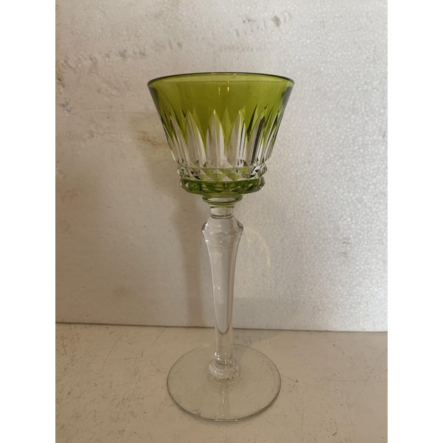 Cut Crystal Glasses from Maison Baccarat, Set of 6 For Sale - Image 5 of 12