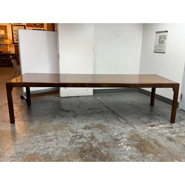 Vintage Drexel Heritage Extension Dining Table For Sale In San Francisco - Image 6 of 12