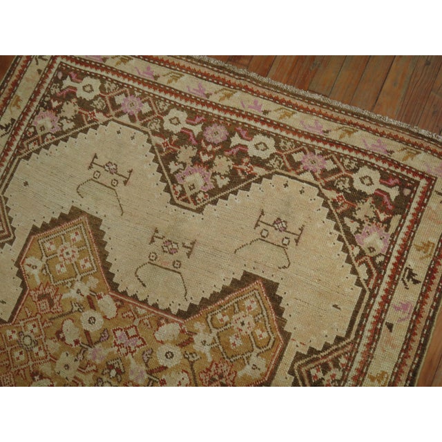 Early 20th Century Antique Karabagh Rug For Sale - Image 5 of 18