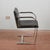 Vintage Chair in Polished Stainless Steel with Leather by Mies Van Der Rohe, 1960s For Sale - Image 4 of 18