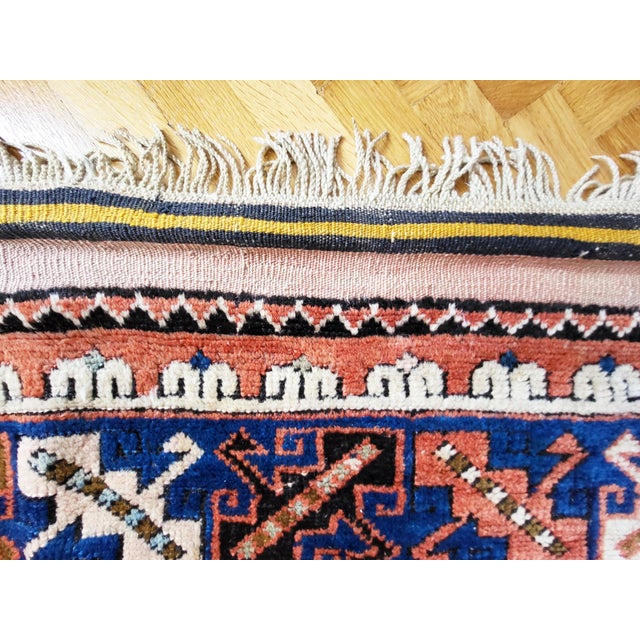 Mid-Century Ezine Rug, 1950s For Sale - Image 6 of 9