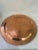 Mid 20th Century Hand Forged Copper Tray With Brass Buttons For Sale - Image 4 of 5