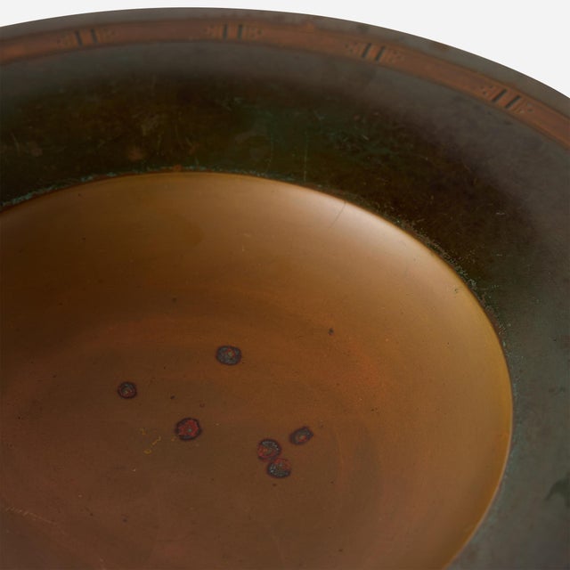 1940s Bronze Platter by Just Andersen For Sale In San Francisco - Image 6 of 10