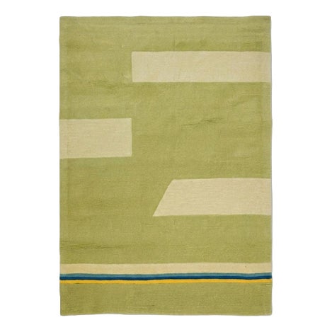 Vintage French Vermont Hand-Tufted Wool Rug, 1970s For Sale