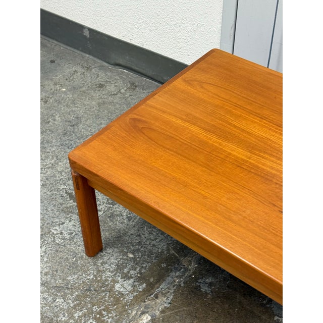 Wood Danish Teak Wood Coffee Table, Mid 20th Century For Sale - Image 7 of 12