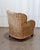 Art Deco Revival French Cane & Rattan Club Chair, C. 1980s For Sale - Image 13 of 15