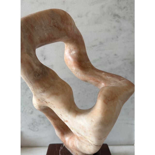 Large Vintage Stone Hand Carved Organic Sculpture For Sale - Image 10 of 12