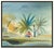 "Waiting for the Bus, Guatemala", is a wonderful depiction of a man and woman along the roadside, back by a majestic...