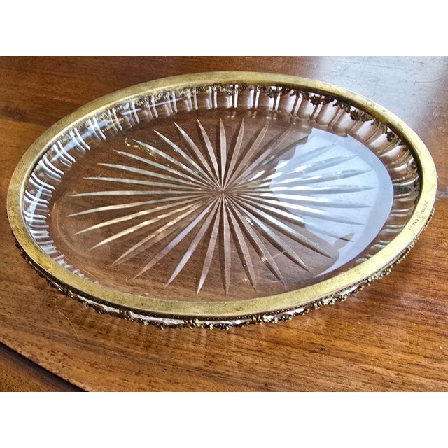 Late 19th Century Cut Crystal Dishes with 800 Sterling Silver Mounts, Germany, Set of 2 For Sale - Image 12 of 14