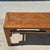 Asian Antique Vintage Asian Carved Elm Wood 46” Long Bench Accent Table Window Seat Plant Stand For Sale - Image 3 of 10