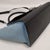 Contemporary 2016 Celine Black and Blue Leather Trapeze Shoulder Bag by Celine For Sale - Image 3 of 17
