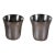 New 1970’s Silverplate Whisky Tots/Liquor/Vodka Cups- Set of 6 For Sale