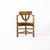Hand-Carved Monk Chair with Brown Sheepskin Upholstery, Sweden, 1960s For Sale - Image 6 of 9