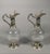 19th Century Rococo Crystal and Silver Ewers - a Pair For Sale