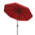 Contemporary Outdoor Venice 11ft Round Crank Umbrella - Red For Sale - Image 3 of 5