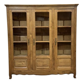 School Library Bookcase in Chestnut Wood, 1950s For Sale