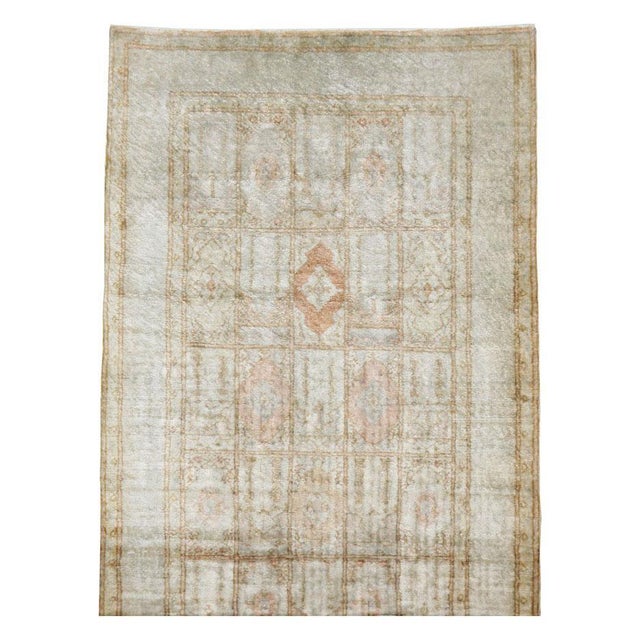 A vintage Turkish Sivas rug in runner format handmade during the mid-20th century. Measures: 2' 10" x 7' 4" Turkish rugs &...