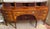 Brown English Georgian Revival Mahogany & Satinwood Inlaid Tambour Sideboard, Late 19C For Sale - Image 8 of 12