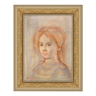 Mid 20th Century Innocence of Youth, Edna Hibel For Sale
