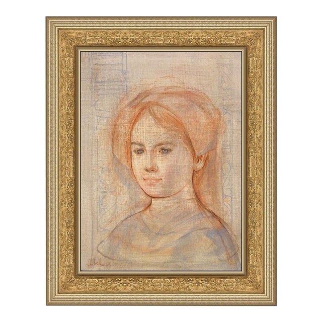 Mid 20th Century Innocence of Youth, Edna Hibel For Sale