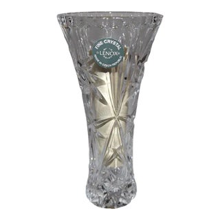Lenox Crystal Bud Flower Vase For Sale
