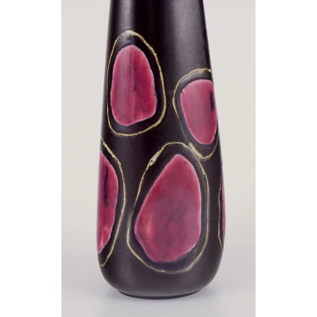 Large Ceramic Toreador Vase by Lillemor Mannerheim for Upsala Ekeby / Gefle For Sale - Image 4 of 10