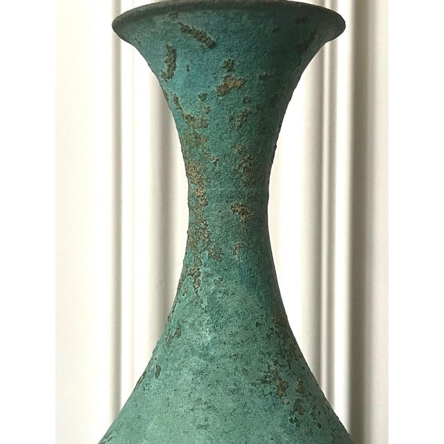 15th Century & Earlier Korean Bronze Bottle Goryeo Dynasty For Sale - Image 5 of 17