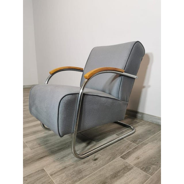 Bauhaus Lounge Chair from Mücke Melder, 1940s For Sale - Image 17 of 18
