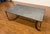Slate Gray Rectangular Industrial Style/Casual Coffee Table by Century Furniture For Sale - Image 8 of 10