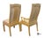Wood Vintage Bernhardt Shibui Collection Chinoiserie Style Ivory Dining Chairs - Set of 6 For Sale - Image 7 of 11