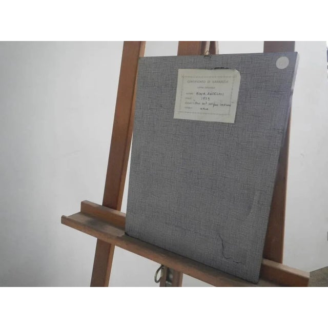 Mina Anselmi, Hoc Est Corpus Meum, 1939, Charcoal Drawing, Framed For Sale - Image 10 of 11