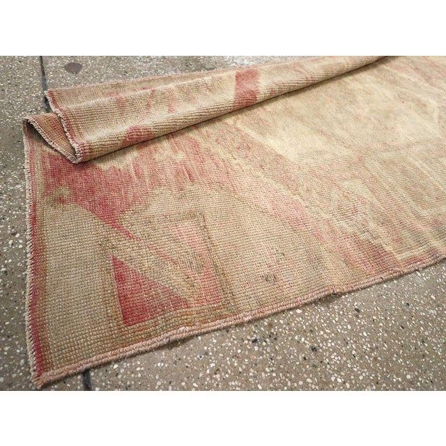 Galerie Shabab Collection Mid-20th Century Turkish Anatolian Runner For Sale - Image 10 of 10