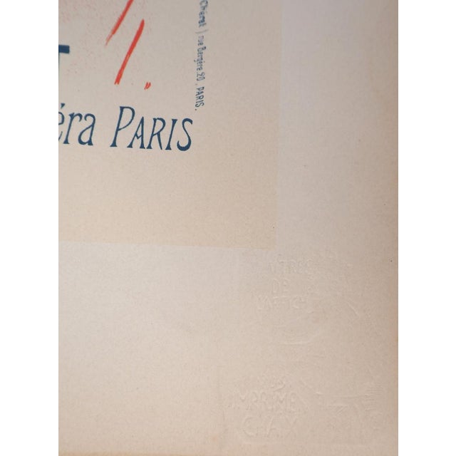 Jules Cheret, Sarah Bernhardt (La Diaphane), 1897, Original Lithograph For Sale - Image 7 of 9