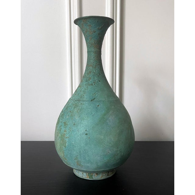 Bronze Korean Bronze Bottle Goryeo Dynasty For Sale - Image 8 of 17