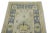 Turkish Oushak Rug – Blue Floral Handwoven Wool, 4' X 6'1", Early 21st Century Oriental Rug For Sale - Image 4 of 7