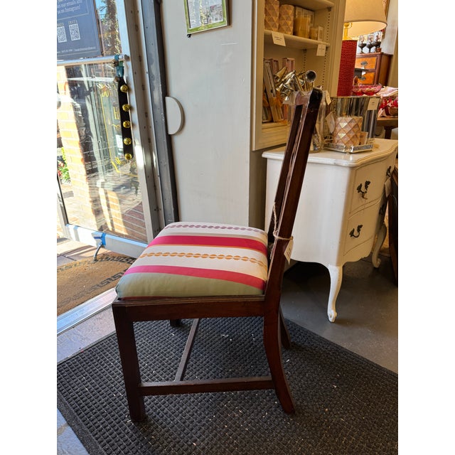 Chippendale 19th Century Antique Chippendale Style Walnut Side Chair For Sale - Image 3 of 6