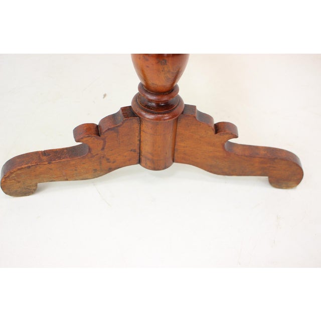 Solid Wood and Veneer Sewing Table, 1895 For Sale - Image 13 of 16