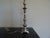 Boho Chic Vintage Pewter Lamp For Sale - Image 3 of 5