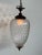 Vintage Glass and Brass Lantern Chandelier, 1960s For Sale - Image 3 of 14